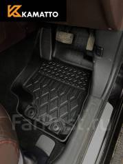 Модельные 3D авто коврики Kamatto Mitsubishi Outlander PHEV 2012+(TPE) фото