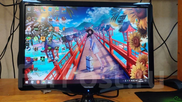 ViewSonic. 19", ���������� �� (LCD, LED, QLED) ����