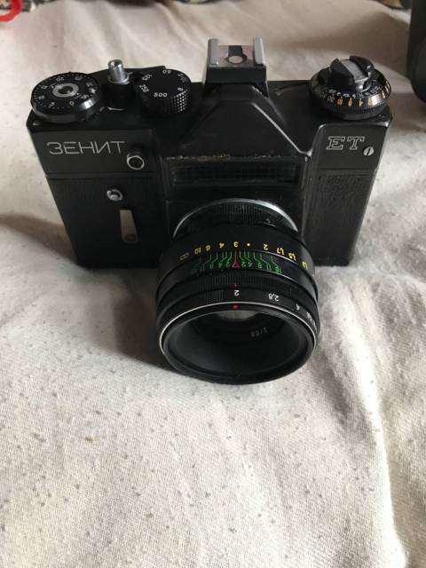 Фотоаппарат Зенит ЕТ, б/у, в наличии. Цена: 1 000₽ во Владивостоке