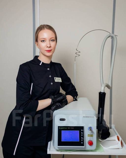 Безопасное удаление татуажа и тату во Владивостоке