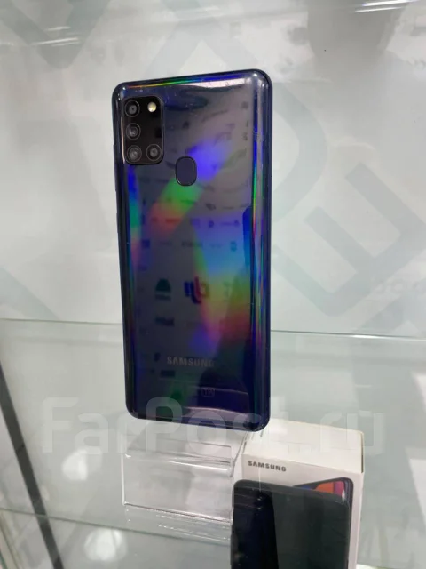 Samsung Galaxy A21s. �/�, ������, 3G, 4G LTE, Dual-SIM, NFC ����