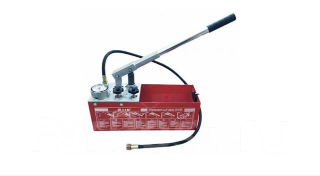 Насос ручной опрессовки систем 50Бар, Рассрочка - Сантехника и ...