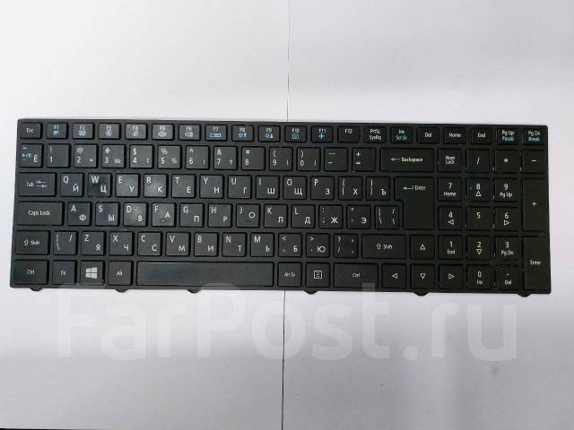 Клавиатура MP-13Q56SU-4301 для ноутбука DNS / Clevo, б/у, в наличии ...