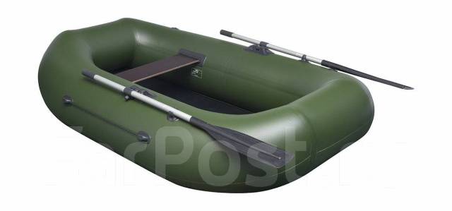Надувная лодка ПВХ UREX-17, для сплава, зеленая, без двигателя, 2022 ...