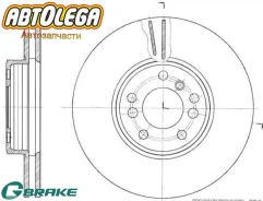 ���� ��������� �������� G-brake BMW X5 E53 / X3 E83 GR21352 ����