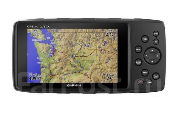 Универсальный GРS-навигатор Garmin Gpsmap 276Cx (на квадроцикл, катер ...