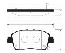 ������� ��������� �������� �������� Toyota Corolla 1.6/1.8 01/Prius 1.5 Electric 04 SP1244 SP1244 ����