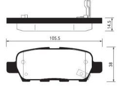 ������� �������� ������ Nissan Murano/X-Trail/Quasqai/Murano 1.6-3.5, Infiniti FX35 03 D1244MH D1244MH ����