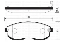 ������� ��������� Nissan JUKE/Maxima/Teana/Tiida/Suzuki SX4 �����. � ���. ������ SP1183 Sangsin SP1183 SP1183 ����