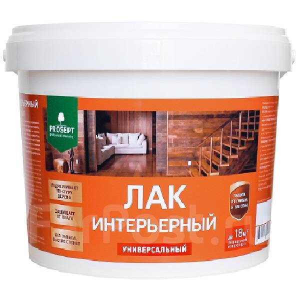 Лак для дерева, древесины, камня, универсальный Prosept, 2 л ...