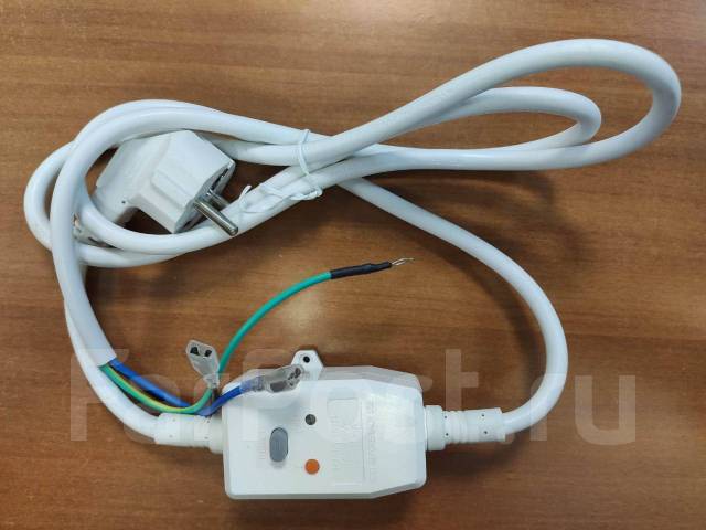 ШНУР С УЗО PRCD01 16А, новый, в наличии. Цена: 950₽ во Владивостоке