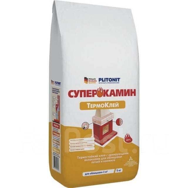 Клей для плитки Plitonit для облицовки печей , 5 кг - Строительные ...