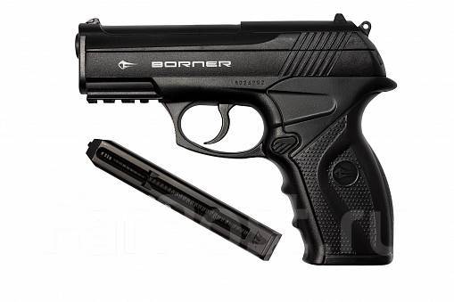 Пневматический пистолет Borner C11 кал. 4,5, новый, под заказ. Цена: 4 ...