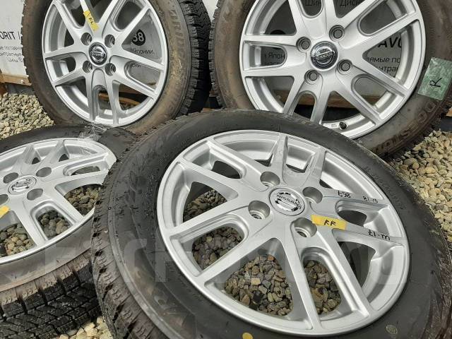 Оригинальные литые диски Nissan, 14", 1 шт, 4x100, 4 шт, б/у, в наличии ...