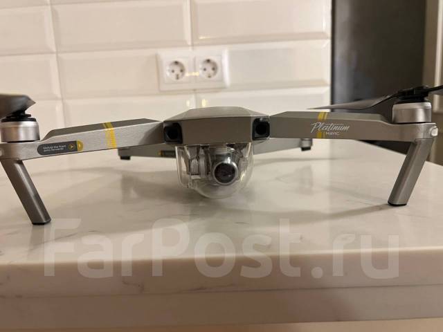 Квадрокоптер DJI Mavic Pro Platinum, с камерой, б/у, в наличии. Цена ...