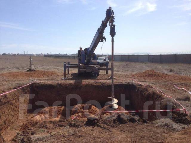 Ямобур / бурение под: Забор, Фундамент, Сваи, Установка Эл. Столбов во ...