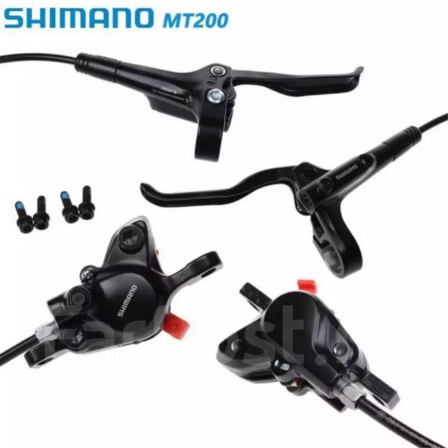 Гидравлические тормоза shimano BR BL MT200 Велосипед электросамокат ...