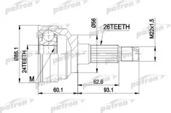 ���� �������� ������ 24-56-H26 ��� �������� NKN N-2076-2H N20762H ����