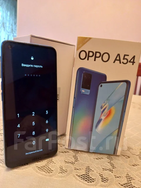 OPPO A54. �/�, �����, 4G LTE, Dual-SIM, NFC ����