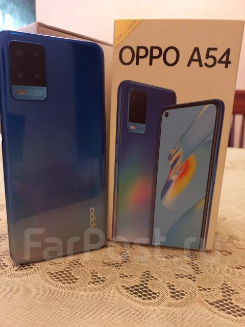 OPPO A54. �/�, �����, 4G LTE, Dual-SIM, NFC ����