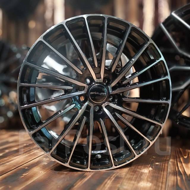 Комплект литых дисков, Sakura Wheels, 17", 1 шт, 5x100, 73,1 мм. 4 шт ...