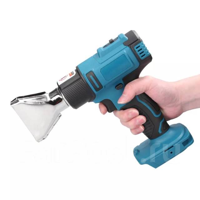 Фен аккумуляторный строительный технический, акамулятор от Makita 18 V ...