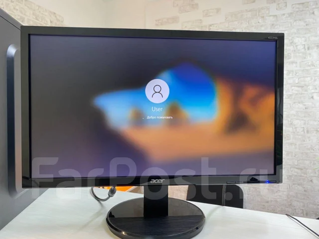 Acer. 21.5", ���������� �� (LCD, LED, QLED) ����