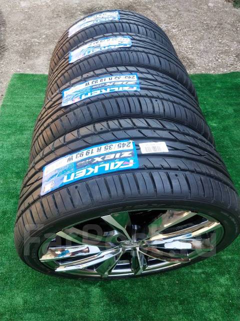 Оригиналы Weds Kranze R19 + резина Falken Japan новая, 19", 1 шт ...