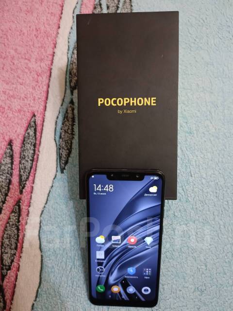Смартфон, Xiaomi Pocophone F1, 64 гб, б/у, в наличии. Цена: 9 000₽ в ...