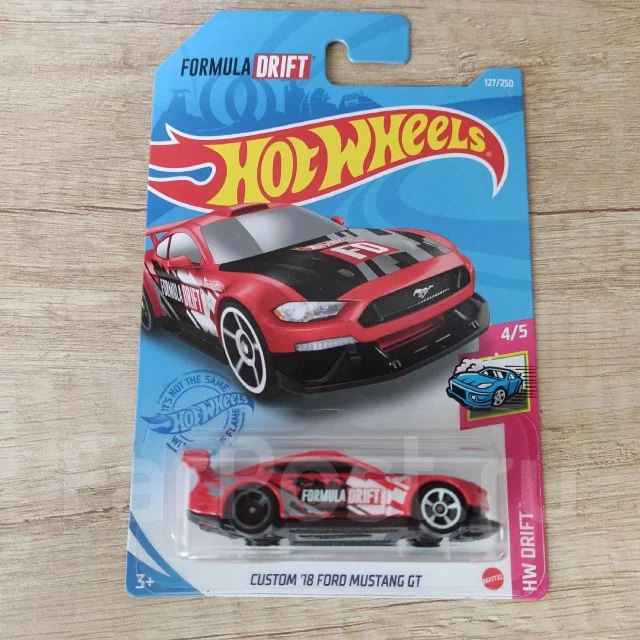 Hot wheels custom 18 Ford Mustang GT, новый, в наличии. Цена: 490