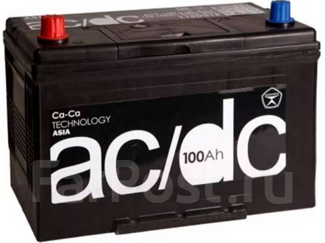 Аккумулятор AC/DC 115D31L 100 А/ч. От 7420 руб! 2022 год - Аккумуляторы ...