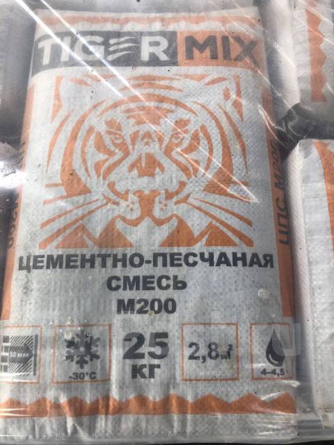 Тайгер микс - песчаная смесь М-200, в наличии. Цена: 230₽ во Владивостоке