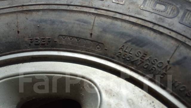 Колесо запаска MMC Pajero 265/70R15 Yokohama Super Digger V2 - Колёса ...