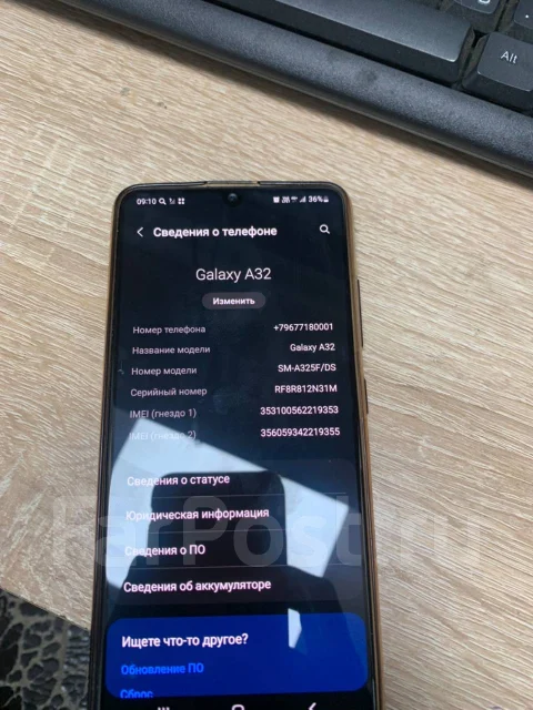 Samsung Galaxy A32. �/�, 3G, 4G LTE, Dual-SIM, NFC ����