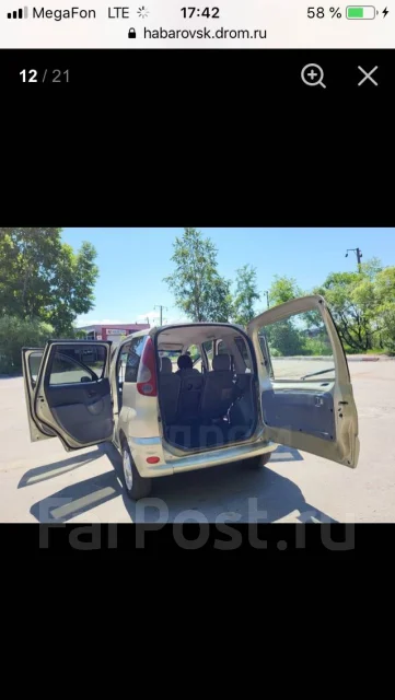 Toyota Funcargo. �������, ��������, 13.0 (100��.�.), ������ ����