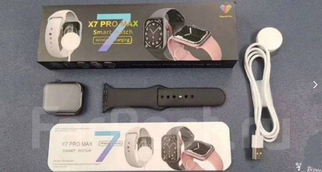 Smart watch X7 pro max (Apple Watch 7 45 mm) чёрные, умные часы, новый ...