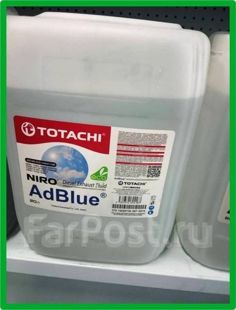 Мочевина SCR AdBlue 20л Totachi, под заказ. Цена: 2 150₽ во Владивостоке