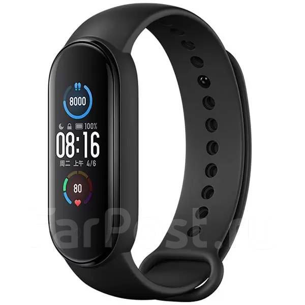 Фитнес-трекер Xiaomi Mi Smart Band 5 (BHR4215GL/BHR4219RU), фитнес ...