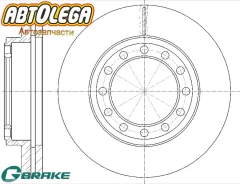 ���� ��������� ���. G-brake Nissan Atlas/Isuzu ELF #66 #69 #70 #71 #72 GR20463 ����