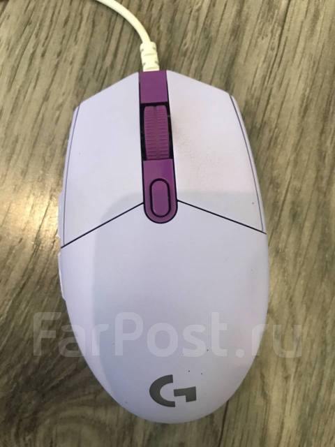 Мышь Logitech g102, б/у, в наличии. Цена: 1 000₽ во Владивостоке