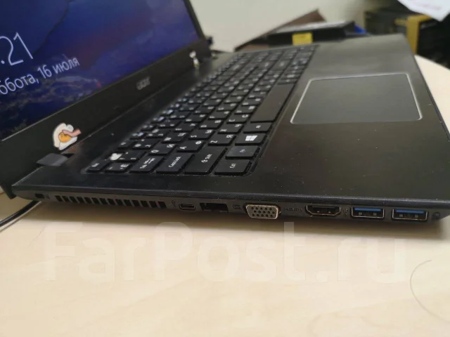 Acer Aspire E5-575G. 15.6", 2,5����, ��� 8 ��, ���� 1 024���, WiFi: 1, Bluetooth: 1, ����������� �� 12��. ����