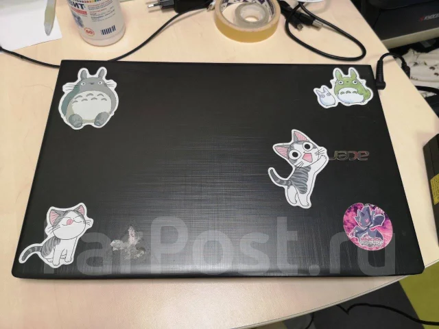 Acer Aspire E5-575G. 15.6", 2,5����, ��� 8 ��, ���� 1 024���, WiFi: 1, Bluetooth: 1, ����������� �� 12��. ����