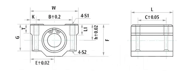 �������� ��������� SCS8UU ����