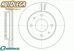 ���� ��������� ���. G-brake MMC Galant EA#/E5#/7#/8#/DION CR6/9/Lancer GR02260 ����