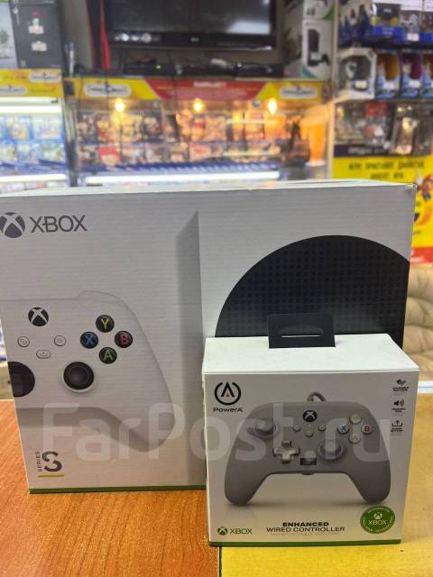 Xbox series S 512 ГБ! 12 мес новая +2 джой Приставкин центр, новый, в ...