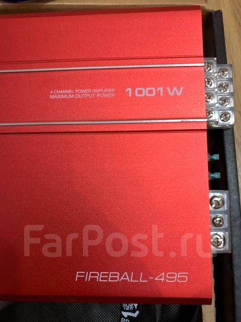 Усилитель aura fireball 495 - Усилители звука во Владивостоке
