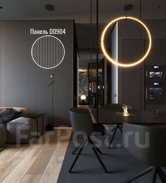 Панель стеновая DD904 3 Метра Decor-Dizayn из дюрополимера 3D Грани 150 ...