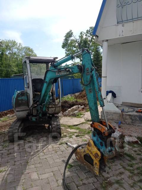 Монтаж свай (столбов) из буровой трубы, фундамент, забор и т. п во ...