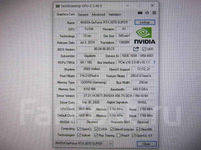 GeForce RTX 2070 SUPER. ��� ����� �� ������������ ����