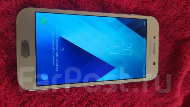 Samsung Galaxy A7 2017. �/�, 32 ��, �������, 3G, 4G LTE, Dual-SIM, NFC ����